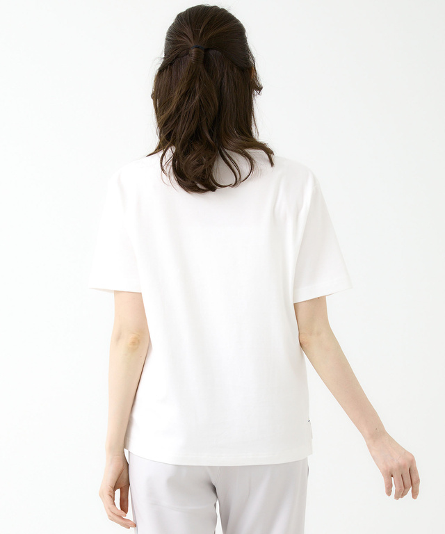 スムース プリントモチーフ Tシャツ【接触冷感】