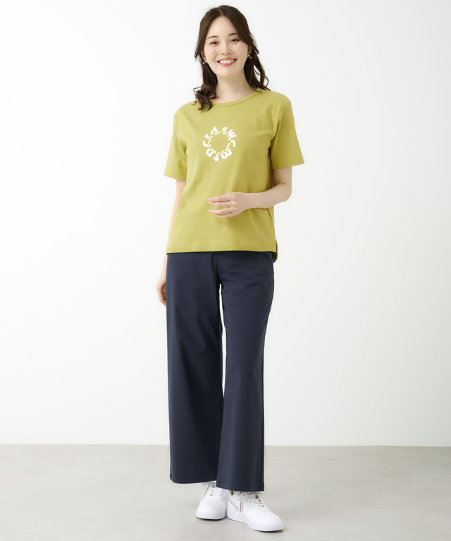 スムース プリントモチーフ Tシャツ【接触冷感】