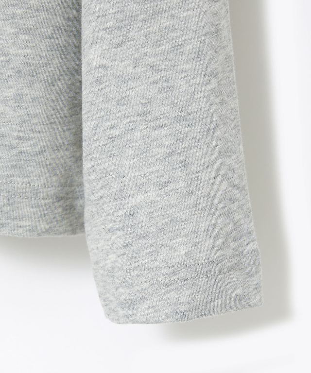 サテンテープ クルーネック カーディガン【吸汗速乾】