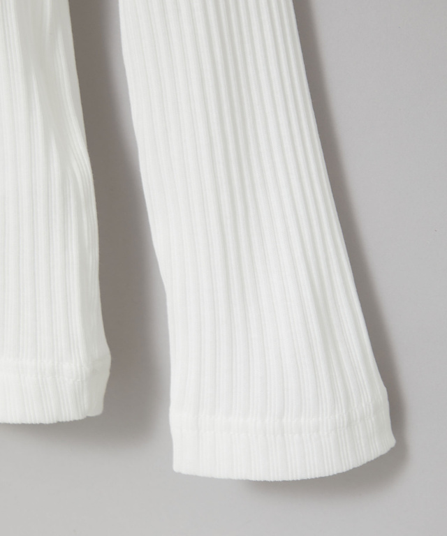 メロー ハイネック カットソー