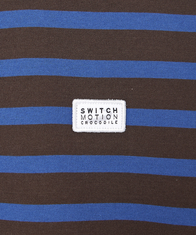 天竺 ボーダー柄 カットソー