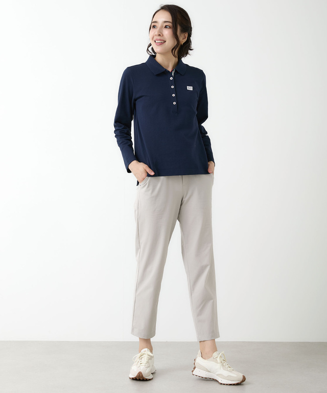 ピケ 配色デザイン ポロシャツ