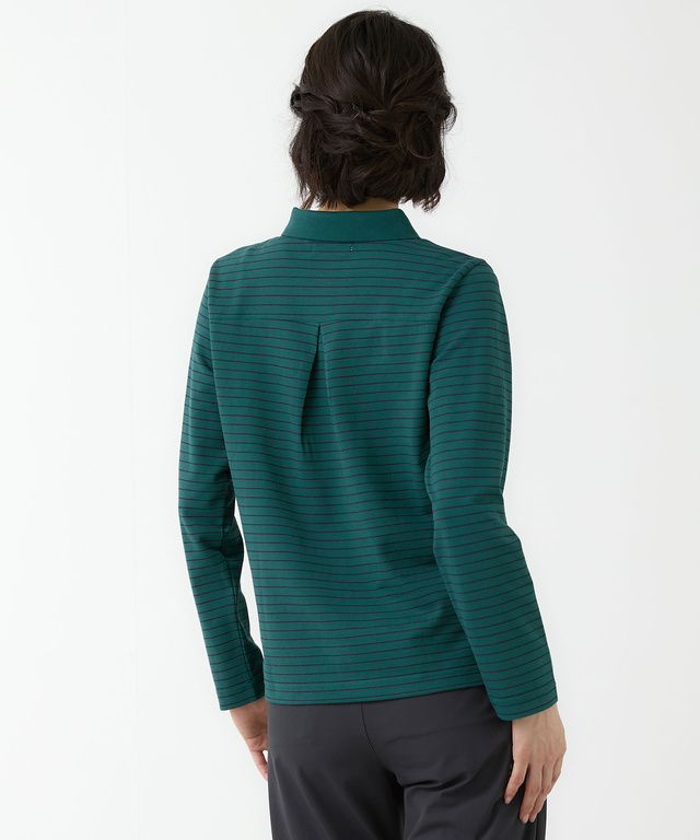 ピケ 配色デザイン ポロシャツ