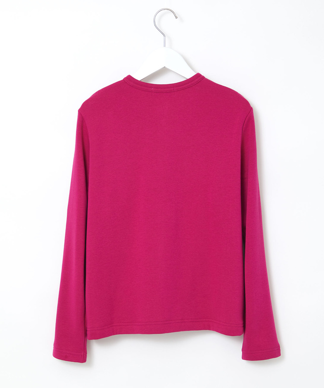 裏起毛 スナップボタン カーディガン