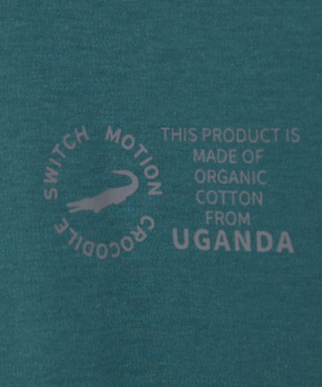 スムース ハイネック カットソー 【ウガンダ オーガニック コットン】