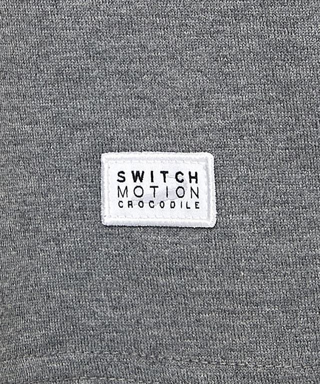 天竺 ボーダー クルーネック カットソー