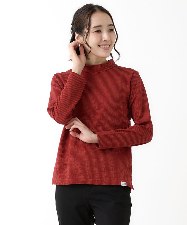 サッカー ハイネック カットソー