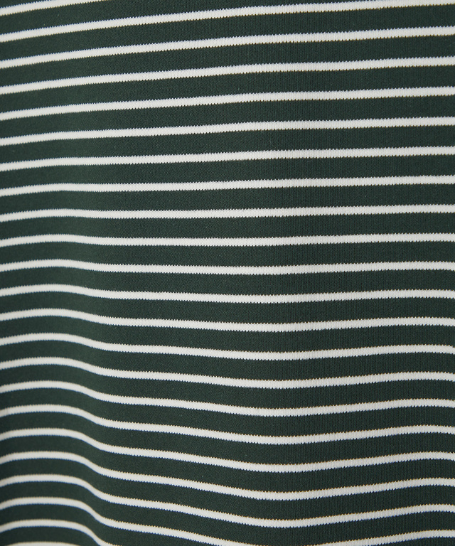 スムース ボーダー ロングTシャツ 