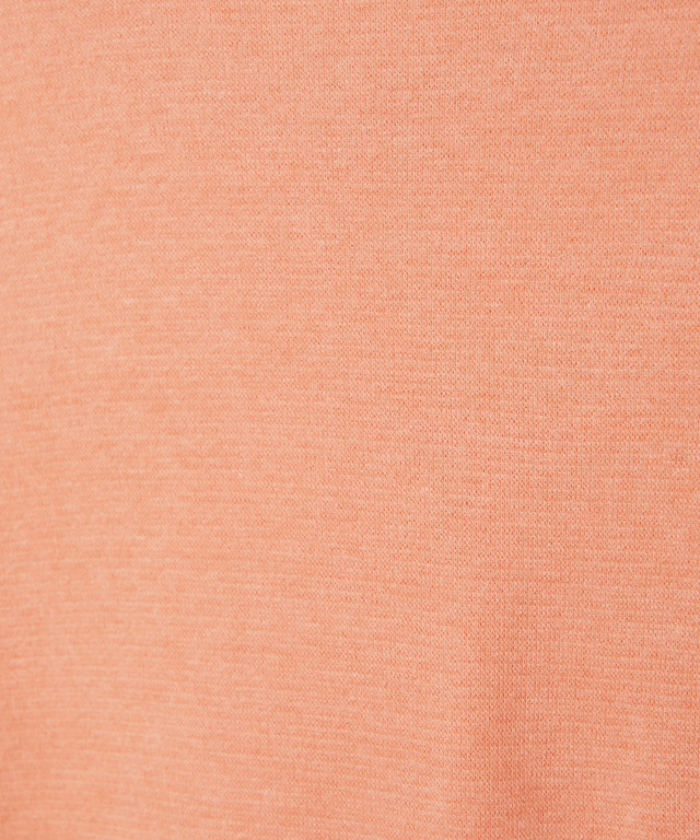 リブボーダー ハイネック カットソー