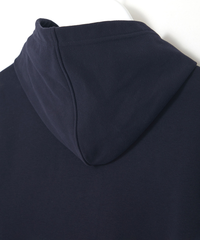 微起毛 裏毛 スナップボタン パーカー