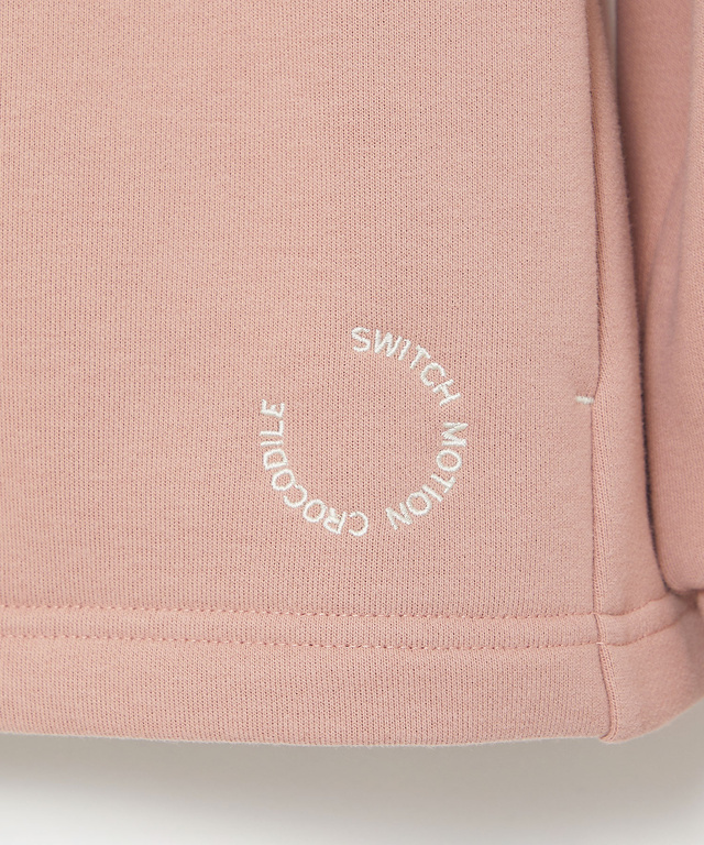 微起毛 裏毛 スナップボタン パーカー