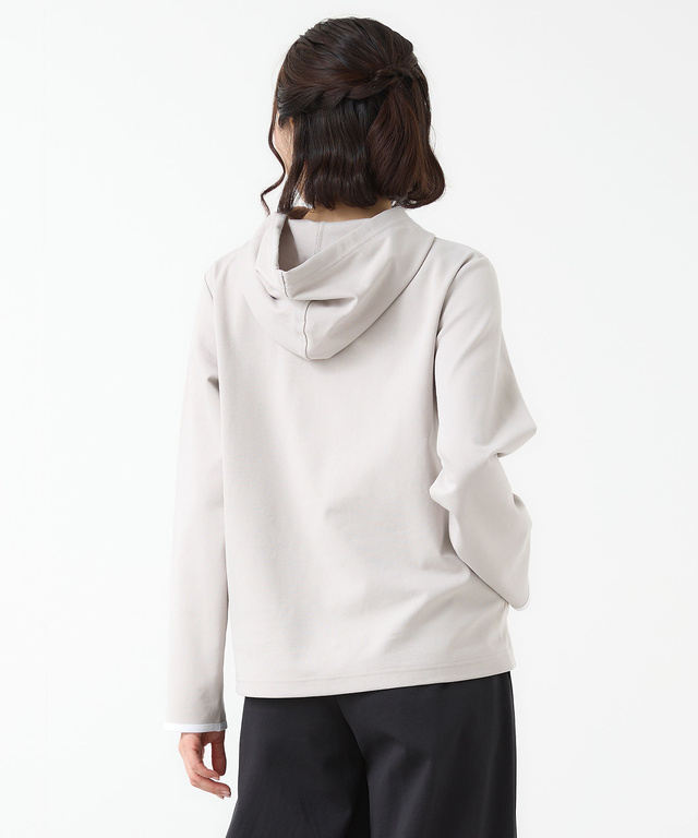 ストレッチポンチ プルオーバーパーカー