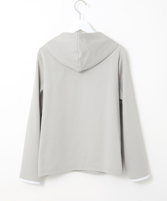 ストレッチポンチ プルオーバーパーカー