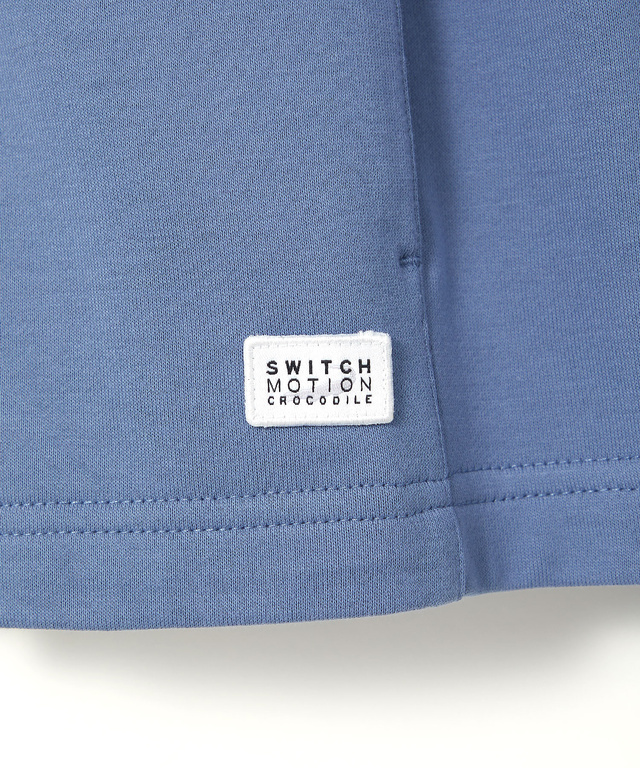 裏毛 フード付き ロゴジップ パーカー