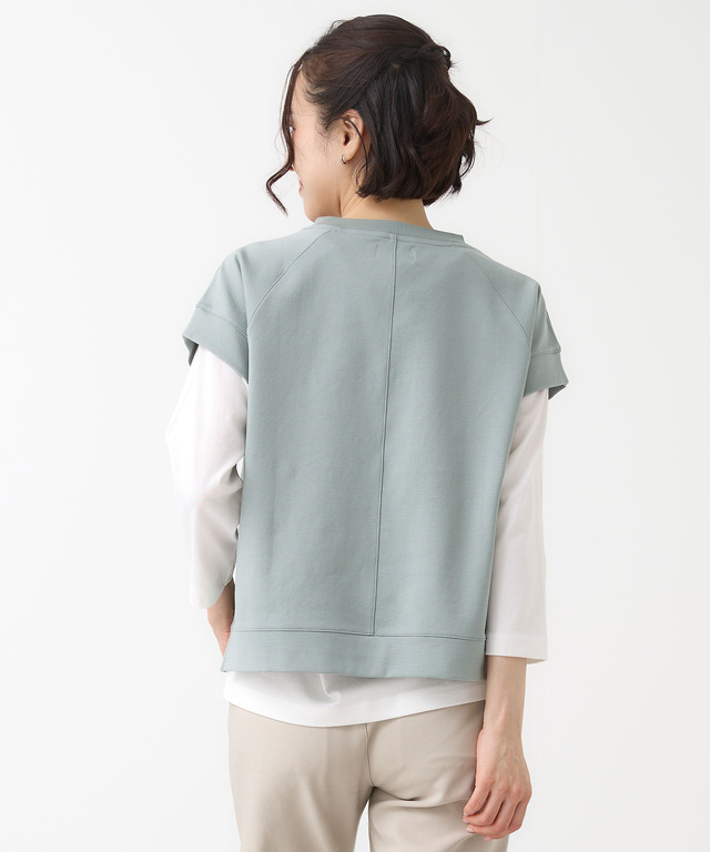 ストレッチポンチ プルオーバー ベスト