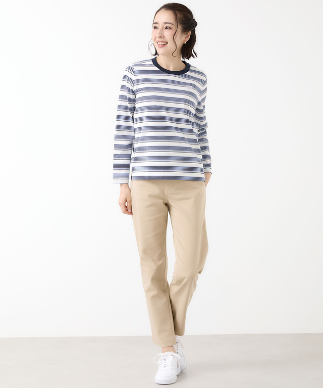 天竺 ボーダー Tシャツ