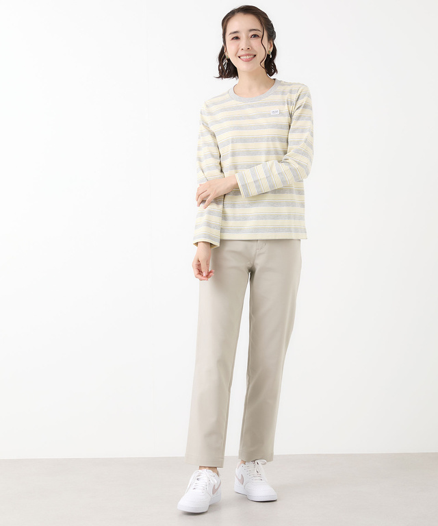 天竺 ボーダー Tシャツ