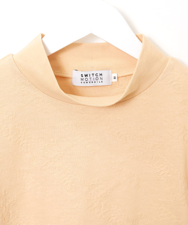 バイヤス ロゴ ジャカード カットソー