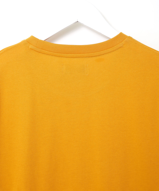 プレーティング天竺 ロゴプリント Tシャツ