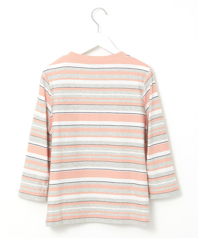 ロープ ジャカード ボーダー カットソー