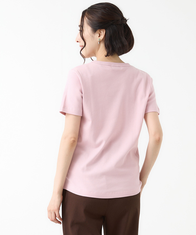 スムース ロゴプリント Tシャツ