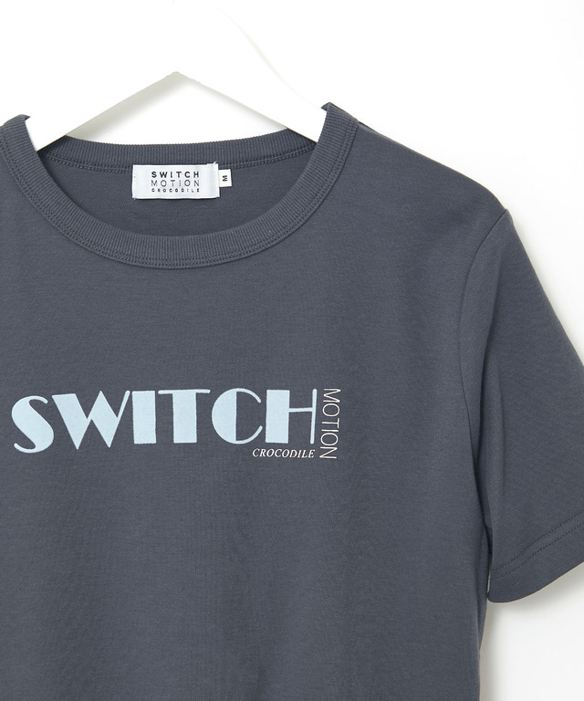 スムース ロゴプリント Tシャツ