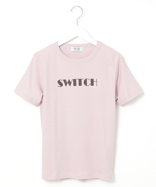 スムース ロゴプリント Tシャツ