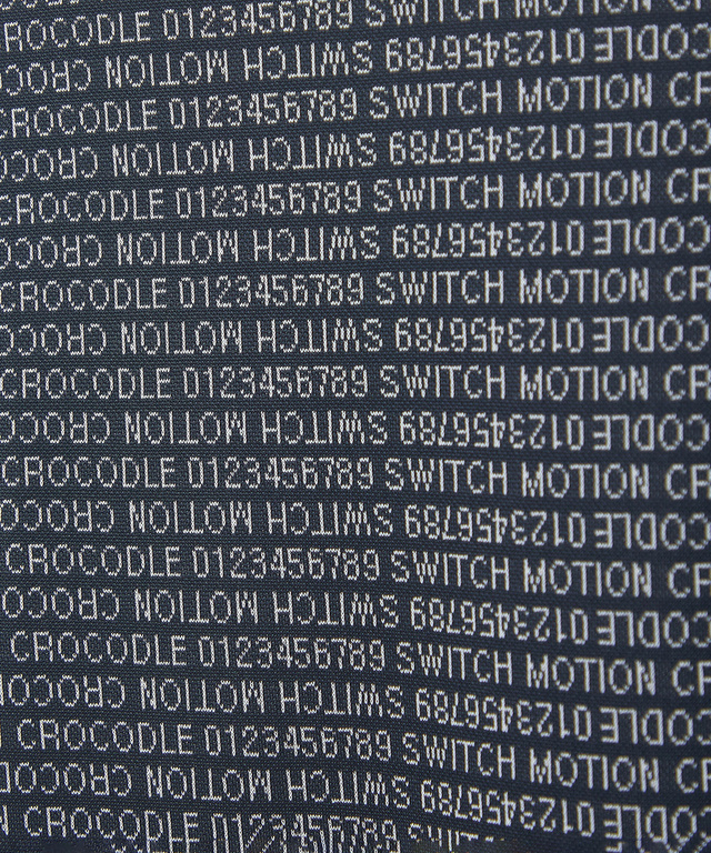 ジャカード デジタルロゴ カットソー