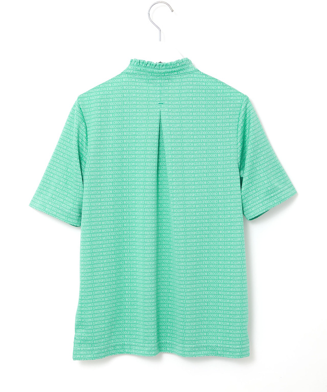 ジャカード デジタルロゴ カットソー