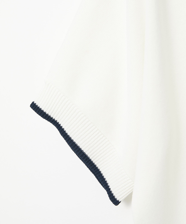 スキッパー ニット ポロシャツ【ZERO POLO SHIRT】