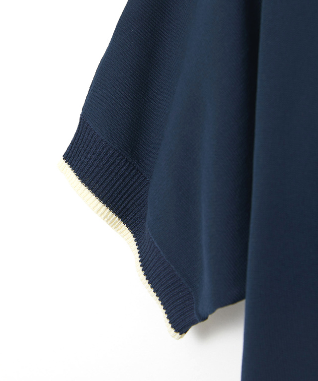 スキッパー ニット ポロシャツ【ZERO POLO SHIRT】