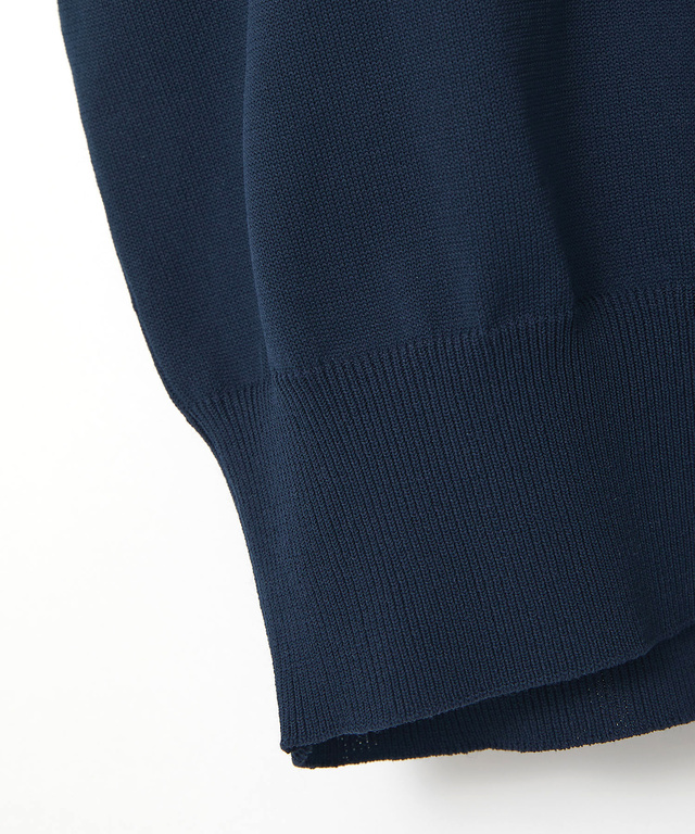 スキッパー ニット ポロシャツ【ZERO POLO SHIRT】