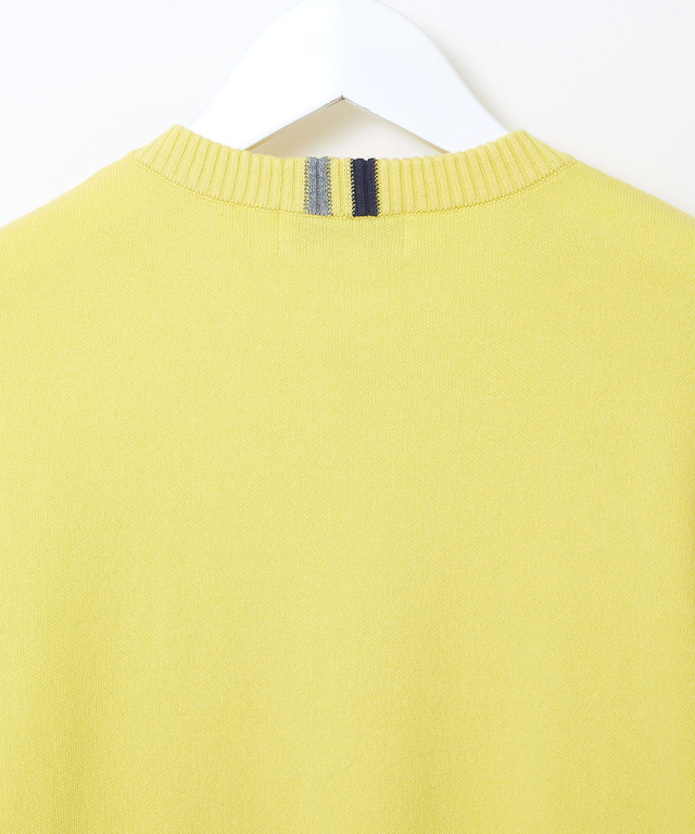 ハーフジップ プルオーバー ニット