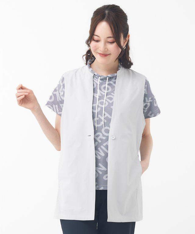 ストレッチ ジレ ベスト【撥水】