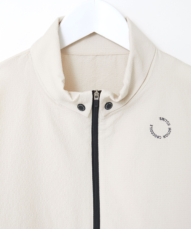 サッカー 切り替えデザイン ブルゾン