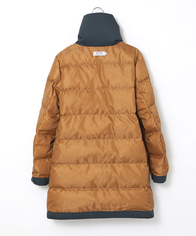 ツイル ロングダウンコート【撥水加工】