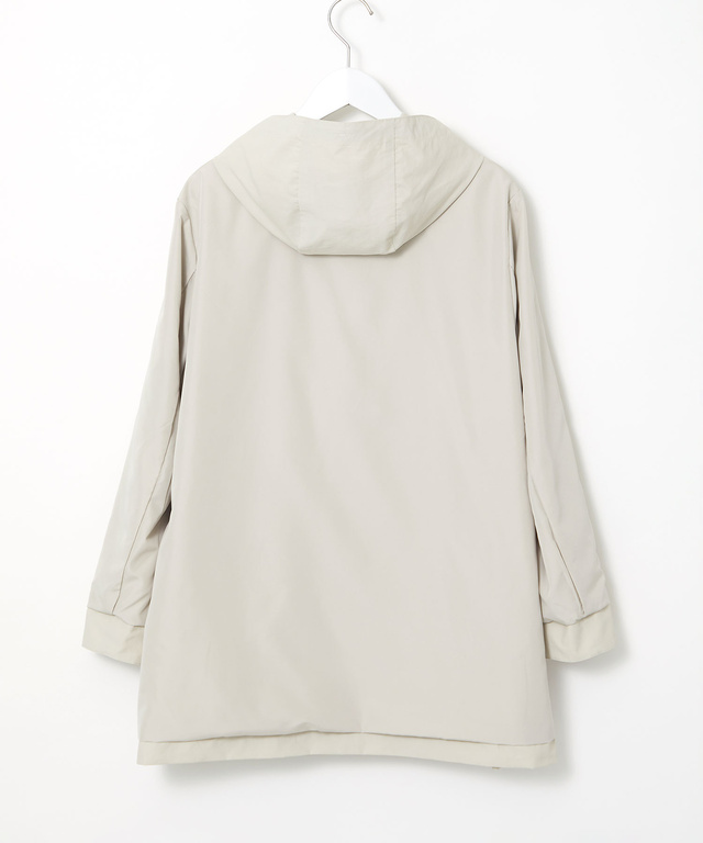 ミドル丈 フーデッドアウター