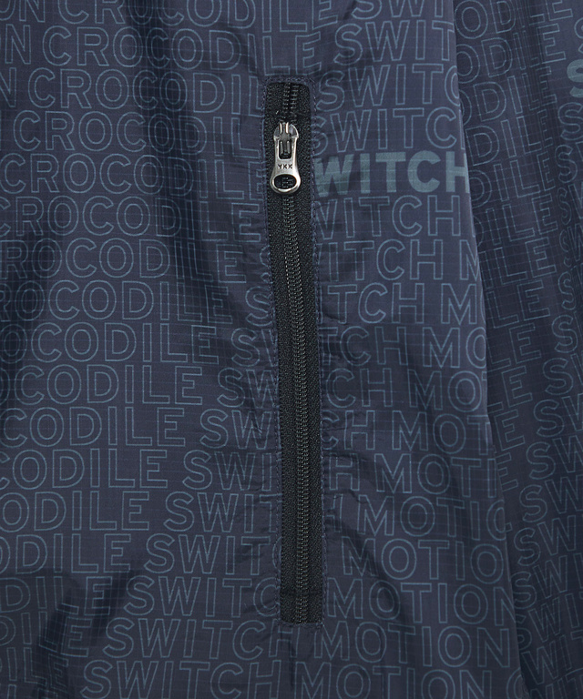 ロゴプリント ドッキング ブルゾン【手洗いOK】【撥水加工】