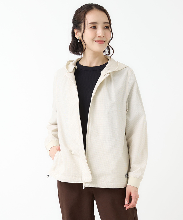 サッカー ギンガム フーデッドジャケット【手洗いOK】