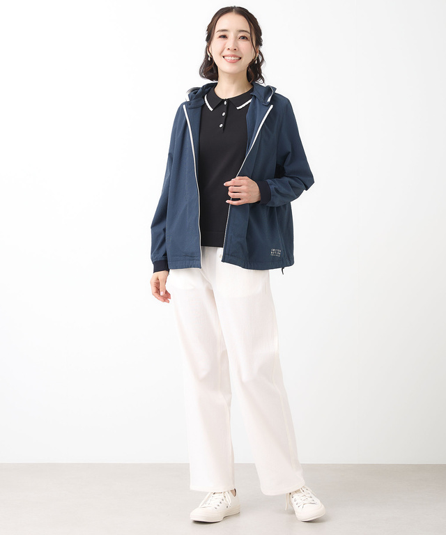 サッカー ギンガム フーデッドジャケット【手洗いOK】