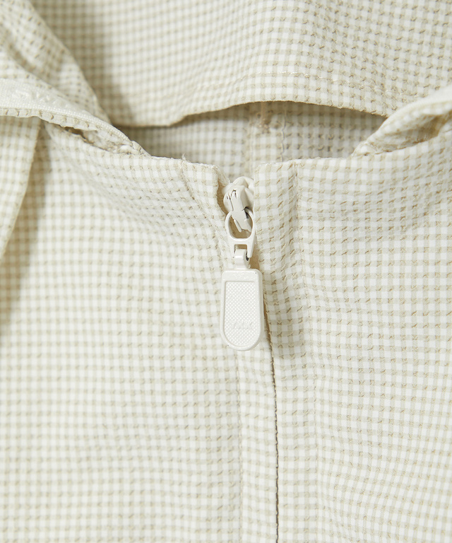 サッカー ギンガム フーデッドジャケット【手洗いOK】