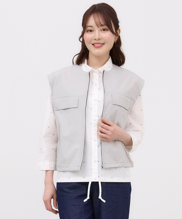 ストレッチ コンパクト ベスト【手洗いOK】