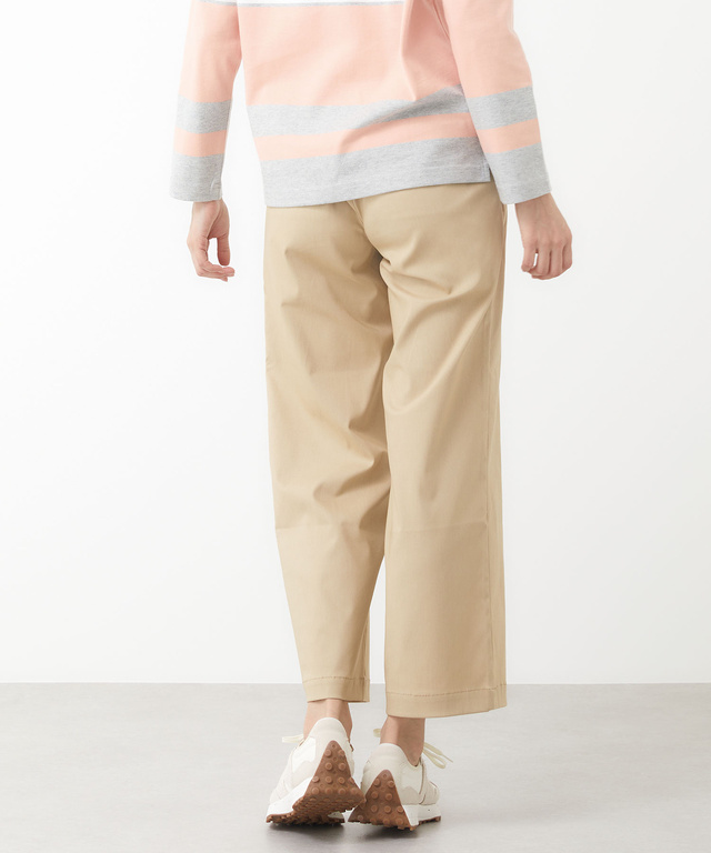 ストレッチ セミワイド パンツ