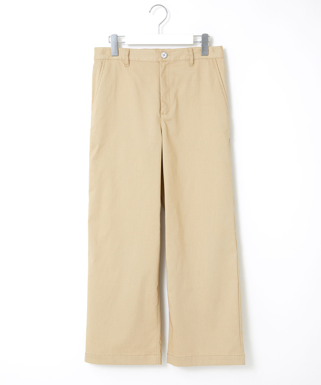 ストレッチ セミワイド パンツ