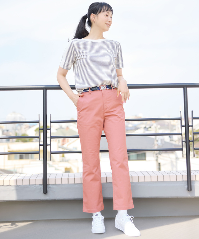 ストレッチ テーパード パンツ