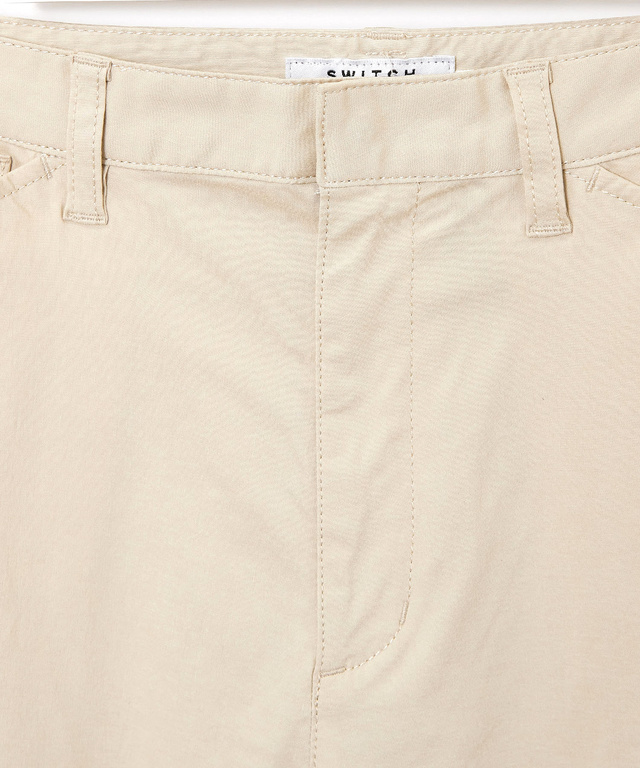 カーブ シルエット パンツ