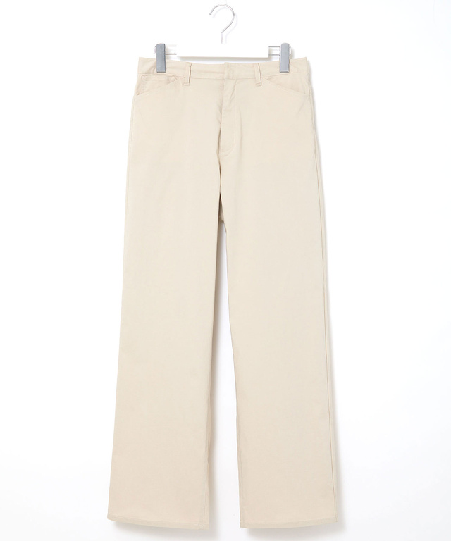 カーブ シルエット パンツ