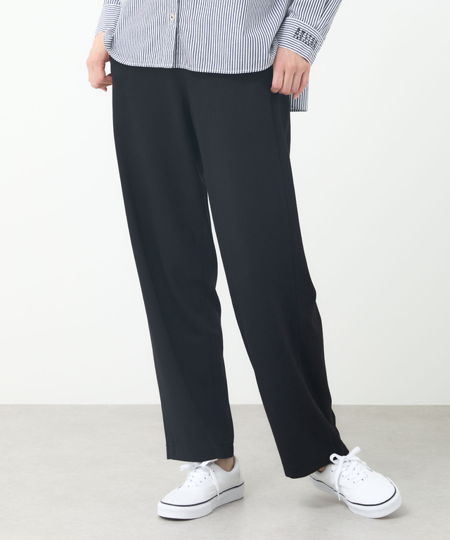 ポンチ カーブ シルエット パンツ