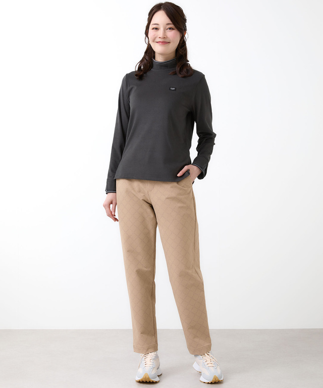 モノグラム プリント パンツ