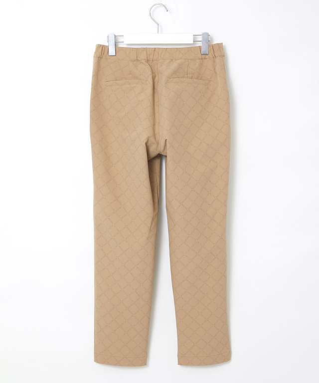 モノグラム プリント パンツ